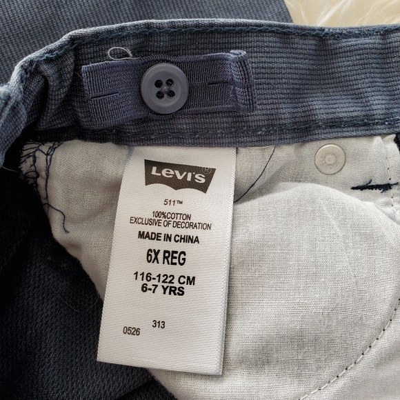 Levi's 511 Slim Pants, Boys, Size 6X Reg - Picture 7 of 7